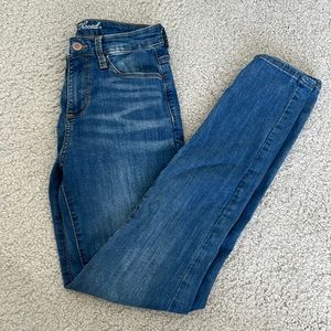 Light wash jeans
